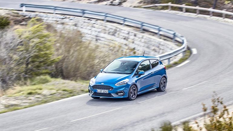 Το Ford Fiesta ST σε μία από τις καλύτερες διαδρομές